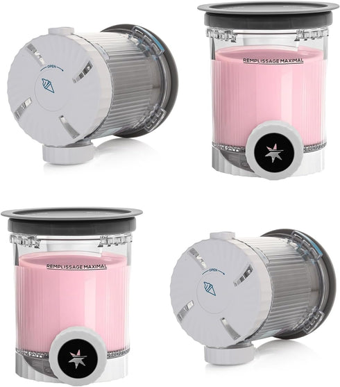 4 Pack creami swirl pints and Lids,NC700 Makers Containers Cups creami accessories