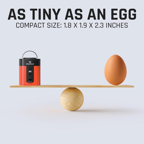 AIR 3 Air Pump for Inflatables with 2600mAh Battery, 2X Faster Inflation & Deflation, Ultra-Mini Portable Air Pump