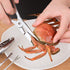 Antcher 6 Sets 2 4 Pieces Seafood Tools Stainless Steel Seafood Tool with Storage Box, Pieces Lobster Crackers