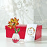 Qf QFkris Crystal Sunflower Figurine, Table Crystal Flower Collectible Ornament, Souvenir Gift