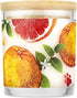 One Fur All Citrus Candle 9 OZ - Plant-Based Soy Candle, Clean Burning Air Freshener with 60 Hour Burn Time - Ruby Red