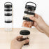 Saycker Portable Stackable Snack Container Nut Box, Snack Storage Jars and Portion Control, Food Storage Container
