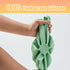 Silicone Scone Pan - 2 Pack Nonstick Triangle Baking Molds for Pizza, Brownies, Cheesecake, Green/8 Cavities