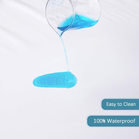 Full Size Zippered Mattress Protector, Waterproof Cover & Encasement for Box Spring, Low Profile Bed Cover