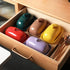 Sweejar Ceramics Butter Dish with Lid, 7-inch Butter Keeper Container for Countertop, East/West Coast Butter