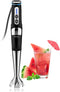 Electric Hand Blender Stick: 3-Angle Adjustable with Variable 21-Speed Control for Milkshakes | Smoothies | Soup |