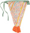 Talking Tables Yellow & Orange Boho Fabric Bunting with Tassels - 10ft | Triangle Flag Pennant Garland, 100% Cotton, Paisley Summer Party Decorations, Festival, Indoor Home Décor
