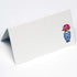 Nancy Nikko Place Cards with Blue and White Ginger Jar and Pink Flowers for Weddings, Showers, and Dinner Parties (12)