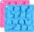 2Pcs 16 Cavity Insect Silicone Molds - Butterfly Snail Ladybug Bee Chocolate Candy Mold