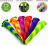 Popsicle Molds, 6 Pieces Silicone Ice Pop Molds, Drip Free Maker for Kids, BPA Free Freezer Tubes with Lids
