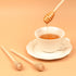 AUGHOA 6 6 Inch Pcs Wooden Honey Spoon Mixing Stirrer, Honey Dipper Sticks, Honey Comb Sticks for Bridal Shower Baby