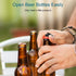 Mcyye 6PCS Colorful Beer Bottle Openers, Premium Metal Keychain Beverage Bottle Opener for Men and Women, Easy to Carry