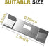 Vertical Blind Repair Kit, 12 PCS Vane Savers, Clips, and Metal Tabs for Vertical Blinds Replacement