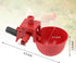 10PCS Wontee Chicken Waterer Cups Automatic Poultry Water Feeder for Chicks Turkeys Ducks Goose Quail