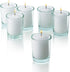 Bulk Pack of 72 White Votive Candles, Unscented Bulk Candles with 15 Hour Burn Time for Weddings and Parties