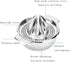 Stainless Steel Lemon Squeezer Juicer with Bowl Container for Oranges Lemons Fruit Home Made Juice