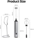 YARRAMATE Rechargeable Milk Frother with Stand, Coffee Frother Stirrer Wand, Handheld Drink Mixer with Stainless Steel