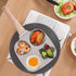 4 Cups Egg Pans, Omelette Pan Nonstick, Easy Clean Crepe Pan Egg Mold for Breakfast Sandwiches, 9*1.77*9in, XY20008