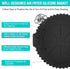 Silicone Air Fryer Liners for Ninja AF101 4QT, AF141 5QT, AF150, AF161 XL MAX 5.5QT, Most 3-5 Quart Airfryers