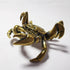 LYFJXX Brass Crab Figurine,Animals Brass Decor Ornaments Home Tea Table Feastival Decorations, Decorative Ornaments