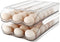 Egg Holder, Automatically Rolling Egg Storage Container for Refrigerator, Large Capacity Organizer with Lid, Clear