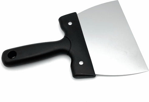 Coating Spatula for Chocolate - Stainless Steel Dough Scraper (small)