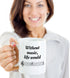 Coffee & Tea Mug Without Music Life Would Be Flat, Funny Gift for Musicians, 11oz, Best for Men & Women