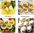 Novo Tee Set Multifunctional Egg Decorator and Cutter - Can Be Used As a Fruit Slicer - Exquisite Kitchen Accessories