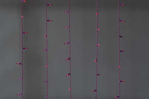 50 Brite Star Lt Designer Series Mini Lights, Purple, Purple Wire