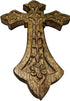 Iconsgr Handmade Wooden Holy Orthodox Religious Wood Carved Cross Christ Crucifix Athos.