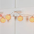 Myhimx 13.5Ft 20 Baseball String Lights Battery Operated, LED Baseball Decor Lights with Timer for Indoor Outdoor