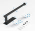 Counter 304 ASTOFLI Paper Towel Holder Under Cabinet No Drilling, Self Adhesive Paper Towel Holder Wall Mount