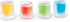HIC Kitchen Big Shot Silicone Ice Tray, Non-Stick, Makes 4 Ice Shot Glasses