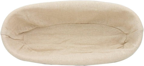 BetterJonny 11 inch Long Oval Banneton Bread Proofing Basket, Sourdough Starter Kit