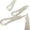 U Shape Clear Durable Plastic Alligator Clips, 500 Clips for Shirts Folding Ties Socks Pants Hold Garments in Place
