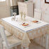 Multisize Clear PVC Table Protector, Thick Crystal Plastic Kitchen Countertop Floor Protection, Table Cover 12x60