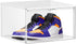 1 Pack Clear Shoe Boxes Size 12 Shoe Storage Organizer for Closet