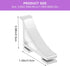 8pcs Refrigerator Shelf Clips Commercial Cooler Refrigerator Shelves Parts Adjustable Shelves for Cabinets Cupboard Shelf Commercial Fridge Metal Hook Cabinet Frame Stainless Steel by TOVINANNA