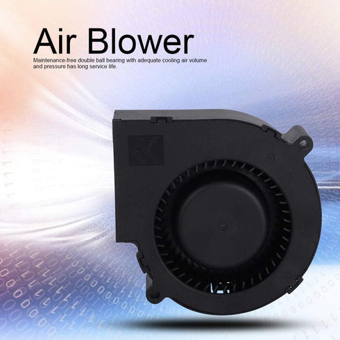 Mini Mighty Air Mover, Floor Fan and Utility Blower for Camping, Heating Equipment, and Barbecue