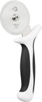 Millennia Pizza Cutter with White Handle, 2-3/4 Inch Wheel, Stainless Steel by Mercer Culinary