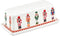 Bico Christmas Soldier Ceramic Butter Dish with Lid, Wide Butter Keeper for