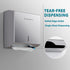 Commercial 300 Fold/280 SUS304 Paper Towel Dispenser Wall Mount: Large Capacity Paper Towel Holder for Bathroom