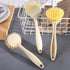 Jerliflyer Dish Brush with Handle, Long Handle for Cleaning Dishes, Pots, Pans, Sinks, Stoves