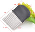 Guardians Crinkle Chopper, French Fries Potato Cutters, Set of 2, Stainless Steel Blade Cutting Tool