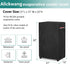 AIickwang Outdoor Portable Evaporative Air Cooler Cover,600D Heavy Duty Waterproof Evaporative Cooler Cover for Hessaire MC26A Evaporative Cooler,Swamp Cooler Cover Black,21" x 15" x 32".