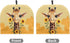 Sunflower Giraffe Tea Cozy for Teapot Dust Proof Tea Pot Cozy Cover Insulated Teapot Cosy Portable Kettle Warmer Cup Cozy Kitchen Accessory Cute Home Decorative Yellow