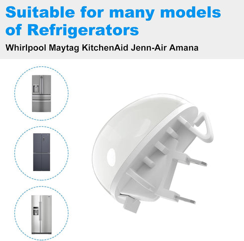 W11449273 Refrigerator LED Light Bulb for Whirlpool, KitchenAid, Kenmore, Amana Refrigerators, Compatible with Multiple