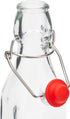 6 Pack 8 oz Juvale Swing Top Glass Bottles with Stoppers, Cleaning Brush - Hot Sauce Bottles for Vanilla Extract