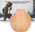 Mini Humidifiers, 130ml USB LED Aroma Essential Oil Diffuser for Room Bedroom Office (Light)