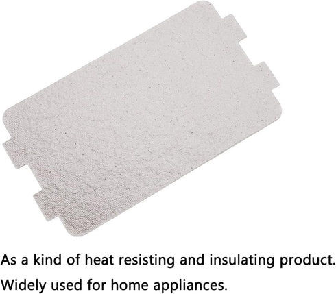 10 Pcs Microwave Oven Mica Plate Sheet, Single Size 116mm x 64mm, Microwave Replacement Accessory